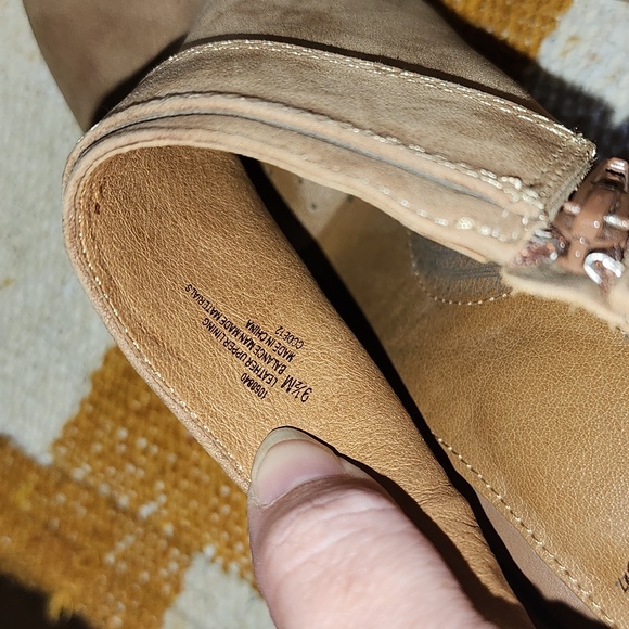 Söfft Tan Leather Booties 9.5 - Picture 5 of 7